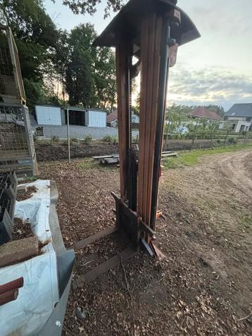 Hefmast 6 meter hoog, Doe-het-zelf en Bouw, Lieren en Takels, Ophalen, Gebruikt