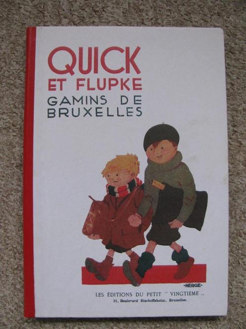 Quick et Flupke 1 - Gamins de Bruxelles - hardcover - 1981, Livres, BD, Neuf, Une BD, Enlèvement ou Envoi