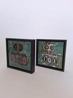 Jan Nolf, vintage keramische tegels, Antiek en Kunst, Verzenden