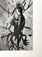 Eugène Eechaut (1928-2019) - surreal ink composition 1969, Ophalen of Verzenden