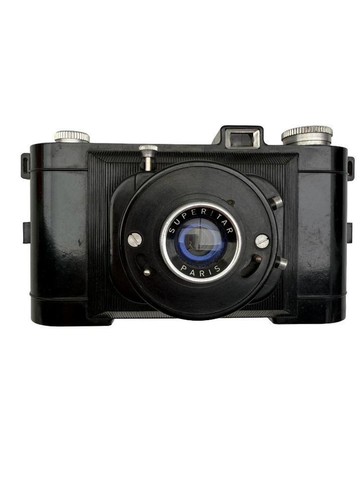 Fex Superitar 6x9 in bakeliet — Camera Frankrijk, Verzamelen, Foto-apparatuur en Filmapparatuur, Fototoestel, 1960 tot 1980, Ophalen of Verzenden