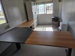 Bureau in L-vorm, Huis en Inrichting, Bureaus, Ophalen, In hoogte verstelbaar, Gebruikt, Bureau