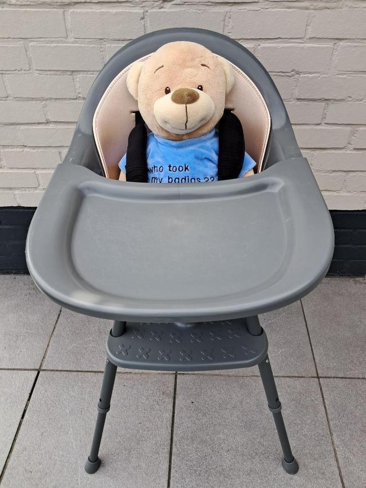 Ultimo-all-in-one meegroeikinderstoel QUAX, Kinderen en Baby's, Kinderstoelen, Gebruikt, Aanschuifbaar, Afneembaar eetblad, Gordel(s)