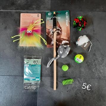 Kattenspeelgoed set nr 4 beschikbaar voor biedingen