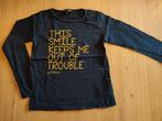 Donker blauwe longsleeve JBC 122, Jongen of Meisje, JBC, Ophalen of Verzenden, Zo goed als nieuw