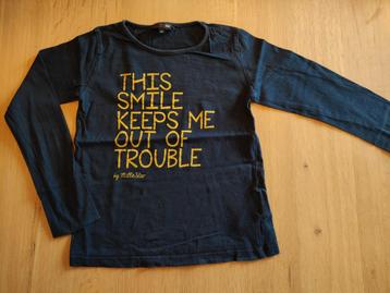 Donker blauwe longsleeve JBC 122 beschikbaar voor biedingen