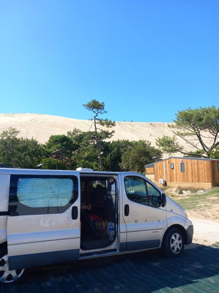 Renault Trafic Camper, Auto's, Renault, Particulier, Trafic, Diesel, Euro 4, Automaat, Zilver of Grijs, Onderhoudsboekje, Ophalen