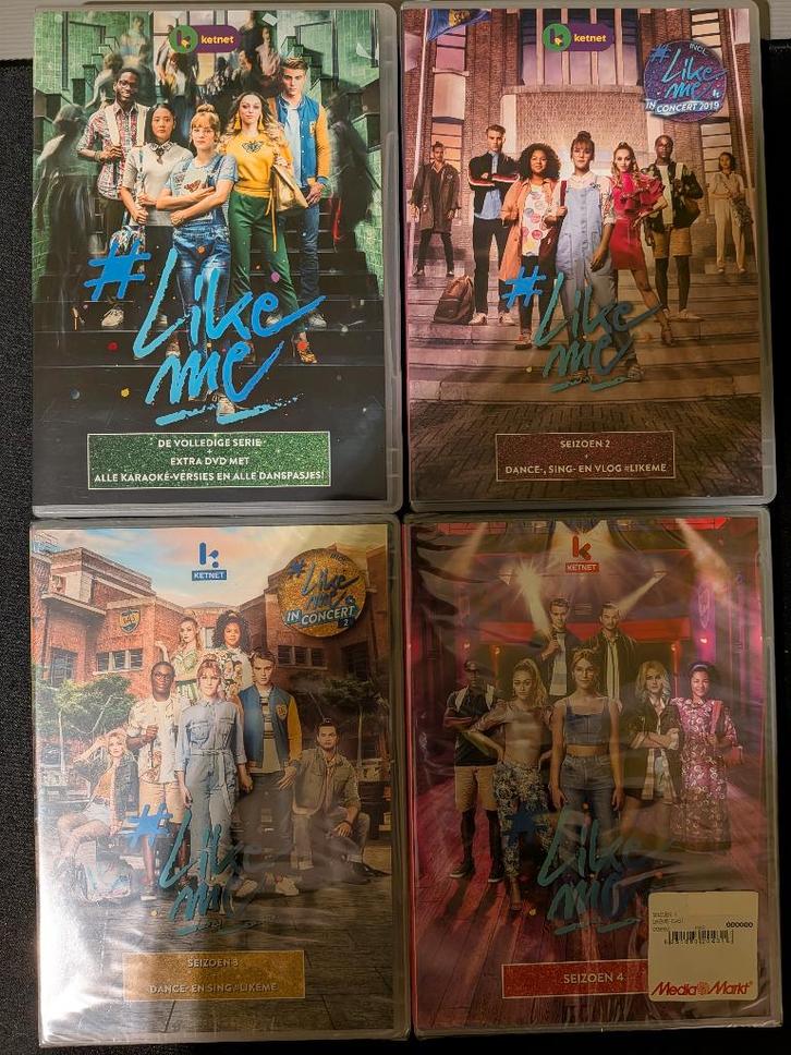 Likeme Volledig Pakket, CD & DVD, DVD | TV & Séries télévisées, Comme neuf, Autres genres, Coffret, Tous les âges, Enlèvement ou Envoi