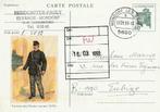 MOOIE  GELE  BRIEFKAART  uit  LUXEMBURG, Verzamelen, Verzenden, 1980 tot heden, Gelopen, België en Luxemburg