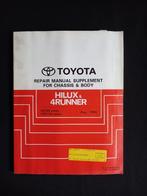 Cahier d'atelier Toyota Hilux et 4Runner, Autos : Divers, Modes d'emploi & Notices d'utilisation, Enlèvement ou Envoi