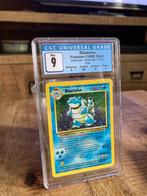 Blastoise holo base set Nederlands cgc 9!, Ophalen of Verzenden, Nieuw, Losse kaart