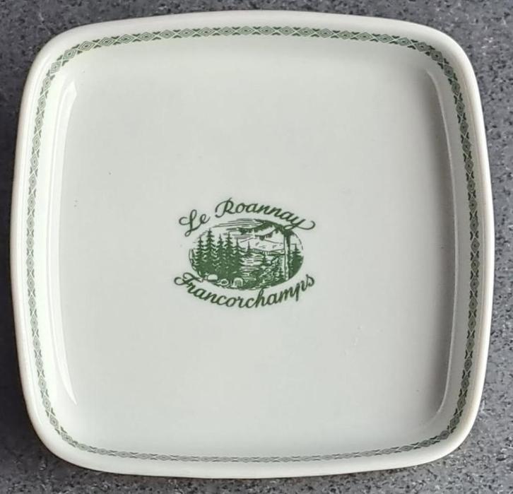 Petit cendrier / ramasse pièces Le Roannay Francorchamps, Antiek en Kunst, Antiek | Porselein, Ophalen of Verzenden