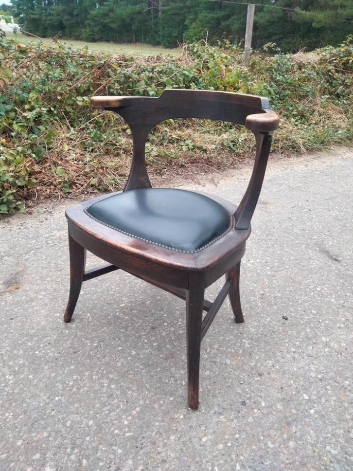 Bijzondere Art Deco fauteuil stoel brocante, Antiek en Kunst, Antiek | Meubels | Stoelen en Sofa's, Ophalen