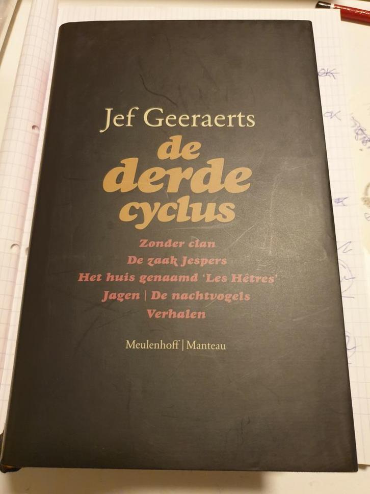 Jef Geeraerts - De derde cyclus, Livres, Littérature, Comme neuf, Enlèvement ou Envoi