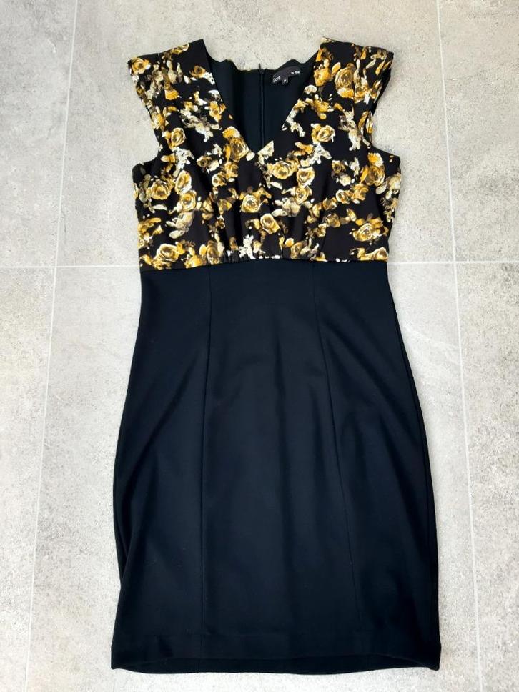 Mooi kleedje met zwarte rok maat 38, Kleding | Dames, Rokken, Maat 38/40 (M), Geel, Ophalen of Verzenden