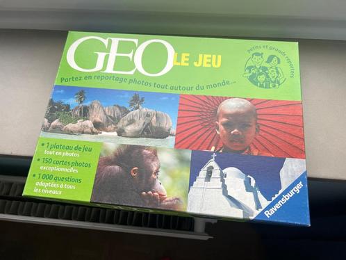 Jeu - Géo le jeu, Hobby en Vrije tijd, Gezelschapsspellen | Bordspellen, Zo goed als nieuw, Ophalen