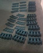 lego rails bochten  64 stuks, Enlèvement, Utilisé, Rails