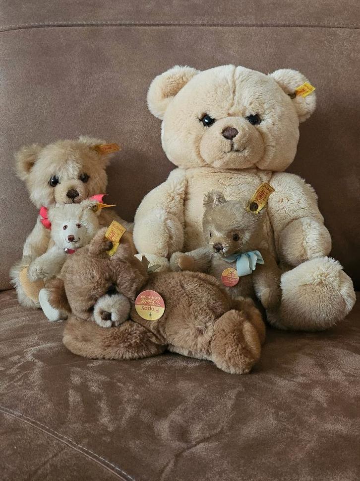 Steiff beertjes, Antiek en Kunst, Antiek | Speelgoed, Ophalen