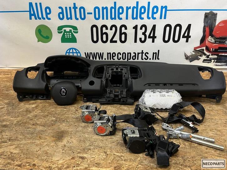 RENAULT SCENIC AIRBAG AIRBAGSET DASHBOARD ORGINEEL, Auto-onderdelen, Dashboard en Schakelaars, Renault, Gebruikt, Ophalen of Verzenden