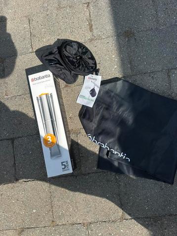 Brabantia grondpen + afdekhoes + wasknijper zakje beschikbaar voor biedingen