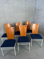 6x vintage ‘memphis’ stoelen, Ophalen, Gebruikt, Vintage, Vijf, Zes of meer stoelen
