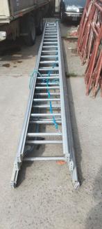Grote driedubbele ladder van 3x5m, Doe-het-zelf en Bouw, Ladders en Trappen, Ophalen of Verzenden, Zo goed als nieuw, Ladder
