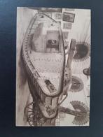 Postkaart wo1 tank, Verzamelen, Ophalen of Verzenden