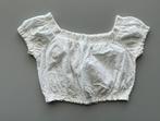 off shoulder cropped bloesje H&M, maat 42, Ophalen, Zo goed als nieuw, Maat 42/44 (L), Wit