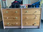 Houten ladenkast met 6 lades, Huis en Inrichting, Kasten | Ladekasten, Ophalen, Gebruikt