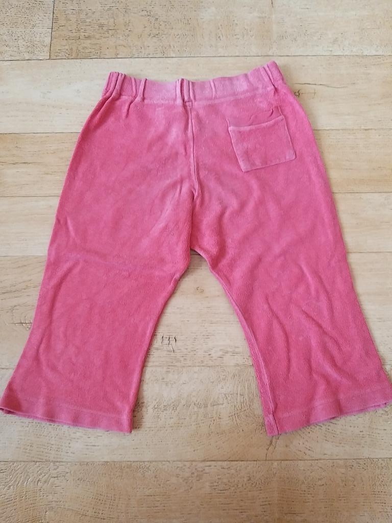 Petit Bateau Roze badstof bermuda broek pocket kind 6 jaar, Kinderen en Baby's, Kinderkleding | Maat 110, Gebruikt, Jongen of Meisje