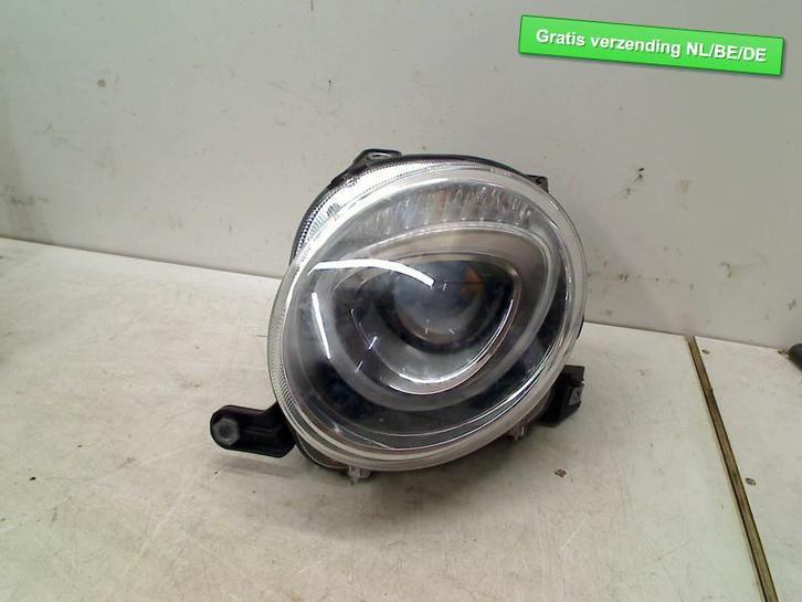 KOPLAMP LINKS Fiat 500 (312) (01-2007/12-2012) (52007420), Auto-onderdelen, Verlichting, Fiat, Gebruikt