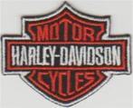 Harley Davidson schild stoffen opstrijk patch #6, Verzenden, Nieuw