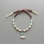 Indiaanse damesketting met Zuni schildpad fetisj hanger, Blauw, Nieuw, Ophalen of Verzenden, Met edelsteen