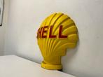 SHELL oude reclame plaat gips, Verzamelen, Merken en Reclamevoorwerpen, Ophalen of Verzenden, Gebruikt, Reclamebord
