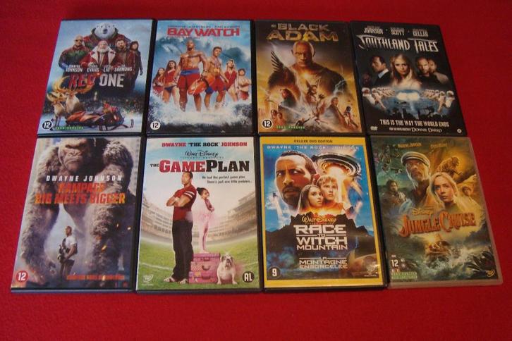 23 dvd's met dwayne johnson, Cd's en Dvd's, Dvd's | Actie, Actiekomedie, Ophalen of Verzenden