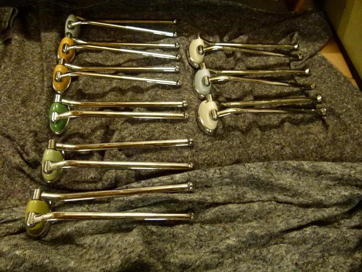 vintage Colani dubbele handdoekstang Villeroy Boch 70er, Collections, Rétro, Maison et Meubles, Enlèvement