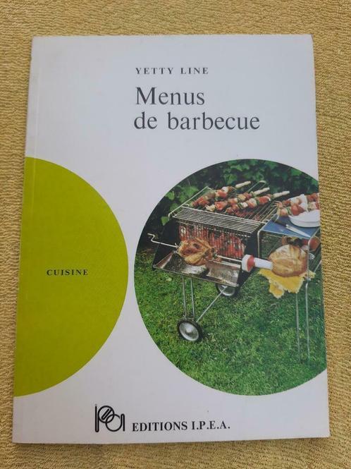 Menus de barbecue, Livres, Livres de cuisine, Comme neuf, Enlèvement ou Envoi