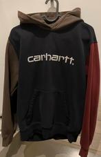 Carhartt WIP Hooded Carhartt Tricol, Blauw, Ophalen of Verzenden, Gedragen, Maat 46 (S) of kleiner