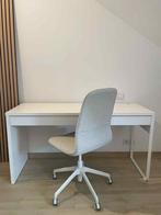Ensemble bureau + chaise Ikea, Huis en Inrichting, Bureaus, Ophalen, Gebruikt, Bureau