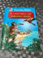 Geronimo Stilton - De avonturen van Robinson Crusoe, Ophalen of Verzenden, Zo goed als nieuw, Geronimo Stilton; Daniel Defoe