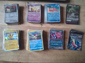 Mixed recente collectie pokémon kaarten beschikbaar voor biedingen