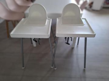 Kinderstoelen Ikea met eetblad  beschikbaar voor biedingen