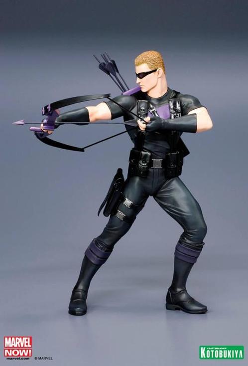 figure Hawkeye marvel artfx neuve kotobukya, Verzamelen, Beelden en Beeldjes, Zo goed als nieuw, Overige typen, Ophalen