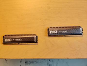 8gb RAM (2x4) DDR4 2400 Ballistix