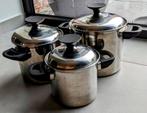 potten met deksel lichtgewicht zo goed als nieuw, Ophalen, Zo goed als nieuw