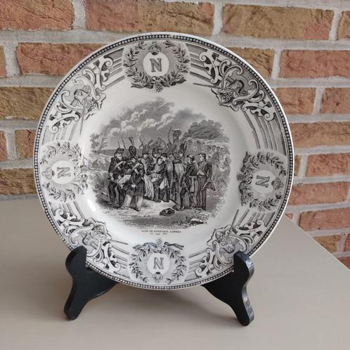 Antiek Keramis Napoleon bord, Antiek en Kunst, Kunst | Tekeningen en Fotografie, Ophalen