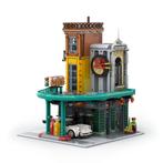 Lego - MOC - Gas Station, Comme neuf, Ensemble complet, Lego, Enlèvement ou Envoi