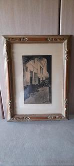 Schilderij van de Antwerpse Vlaaikensgang, Antiek en Kunst, Kunst | Schilderijen | Modern, Ophalen of Verzenden