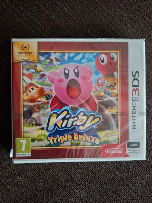 Nintendo 3DS Kirby triple deluxe NIEUW SEALED, Games en Spelcomputers, Games | Nintendo 2DS en 3DS, Nieuw, Ophalen of Verzenden