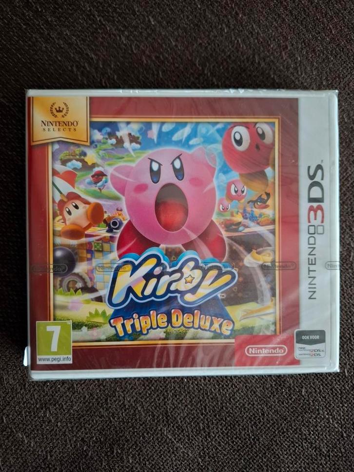 Nintendo 3DS Kirby triple deluxe NIEUW SEALED, Games en Spelcomputers, Games | Nintendo 2DS en 3DS, Nieuw, Ophalen of Verzenden